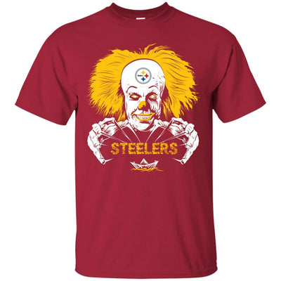 IT Horror Movies Pittsburgh Steelers T Shirts