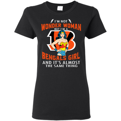 I'm Not Wonder Woman Cincinnati Bengals T Shirts