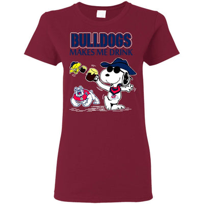 Fresno State Bulldogs Make Me Drinks T Shirt