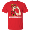 Beautiful Girl Unbreakable Go Chicago Blackhawks T Shirt