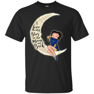 BB I Love My St. Louis Blues To The Moon And Back T Shirt