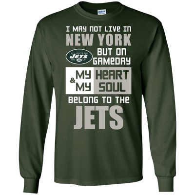 My Heart And My Soul Belong To The New York Jets T Shirts