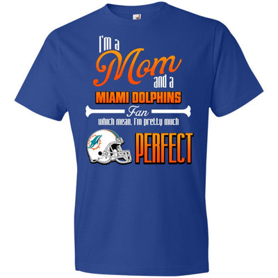 Cool Pretty Perfect Mom Fan Miami Dolphins T Shirt