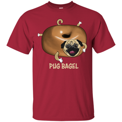 Pug Bagel T Shirts