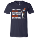 I Will Support Everywhere Chicago Bears T Shirts