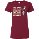 I Will Support Everywhere Florida Panthers T Shirts