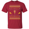 Arizona State Sun Devils Stitch Knitting Style Ugly T Shirts