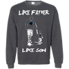 Happy Like Father Like Son Carolina Panthers T Shirts