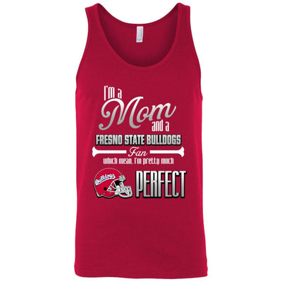 Cool Pretty Perfect Mom Fan Fresno State Bulldogs T Shirt