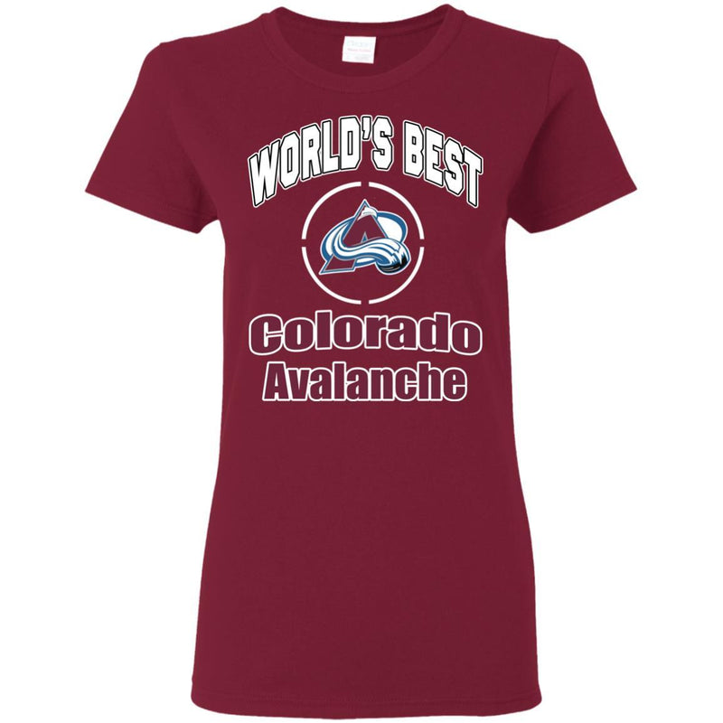 Amazing World's Best Dad Colorado Avalanche T Shirts