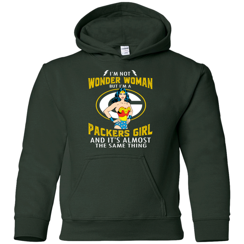 I'm Not Wonder Woman Green Bay Packers T Shirts