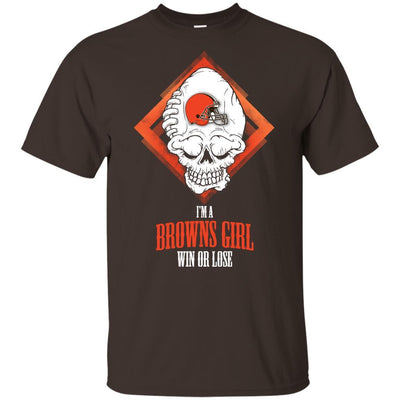 Cleveland Browns Girl Win Or Lose T Shirts