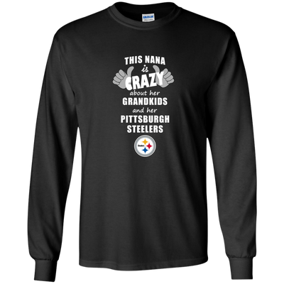 This Nana Is Crazy About Her Grandkids And Her Pittsburgh Steelers T Shirts