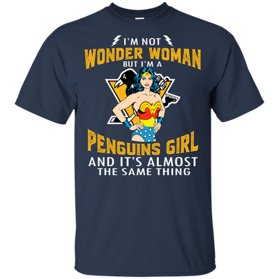 I'm Not Wonder Woman Pittsburgh Penguins T Shirts