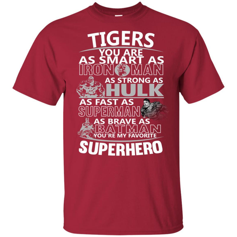 Detroit Tigers You're My Favorite Super Hero T Shirts