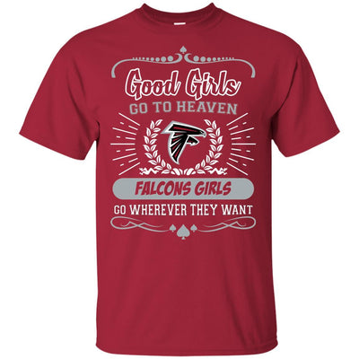 Good Girls Go To Heaven Atlanta Falcons Girls T Shirts