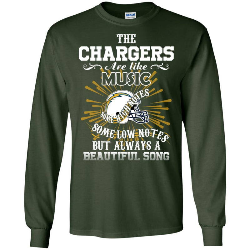 The Los Angeles Chargers Are Like Music T Shirt