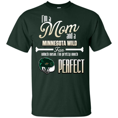 Cool Pretty Perfect Mom Fan Minnesota Wild T Shirt