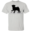 Pug Playing Piano Music T Shirts V2