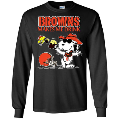 Cleveland Browns Make Me Drinks T Shirt