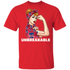 Beautiful Girl Unbreakable Go Philadelphia Phillies T Shirt