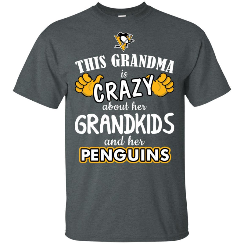 This Grandma Is Crazy About Her Grandkids And Her Pittsburgh Penguins T Shirt