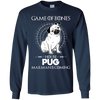 Game Of Bones House Pug Mailman Is Coming T Shirts