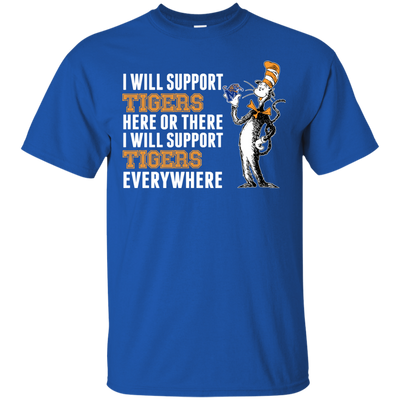 I Will Support Everywhere Memphis Tigers T Shirts