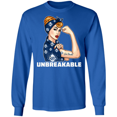 Beautiful Girl Unbreakable Go Tampa Bay Rays T Shirt