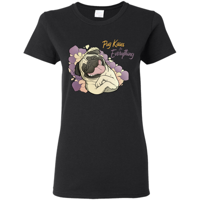 Pug Kisses Fix Everything T Shirts