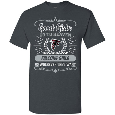 Good Girls Go To Heaven Atlanta Falcons Girls T Shirts