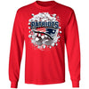 Colorful Earthquake Art New England Patriots T Shirt