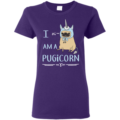 Perfect Beautiful Pug T Shirts - I Am A Pugicorn Gifts For Lovers