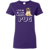 Live Love Laugh Pug T Shirts