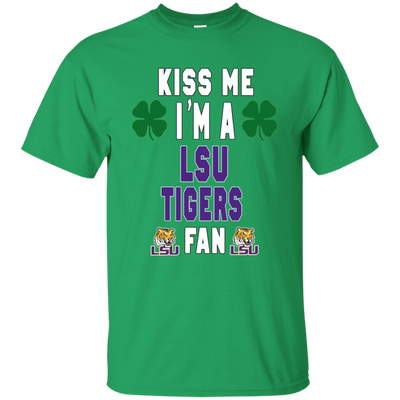 Fabulous Patrick's Day Stunning Logo LSU Tigers T Shirts