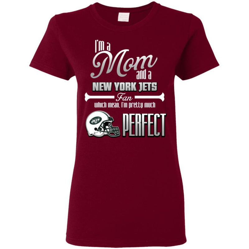 Cool Pretty Perfect Mom Fan New York Jets T Shirt