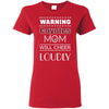 Warning Mom Will Cheer Loudly Arizona Coyotes T Shirts