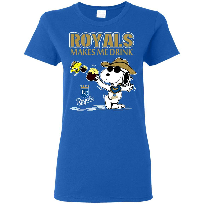Kansas City Royals Makes Me Drinks T Shirt