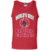 Amazing World's Best Dad Ball State Cardinals T Shirts