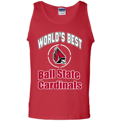 Amazing World's Best Dad Ball State Cardinals T Shirts