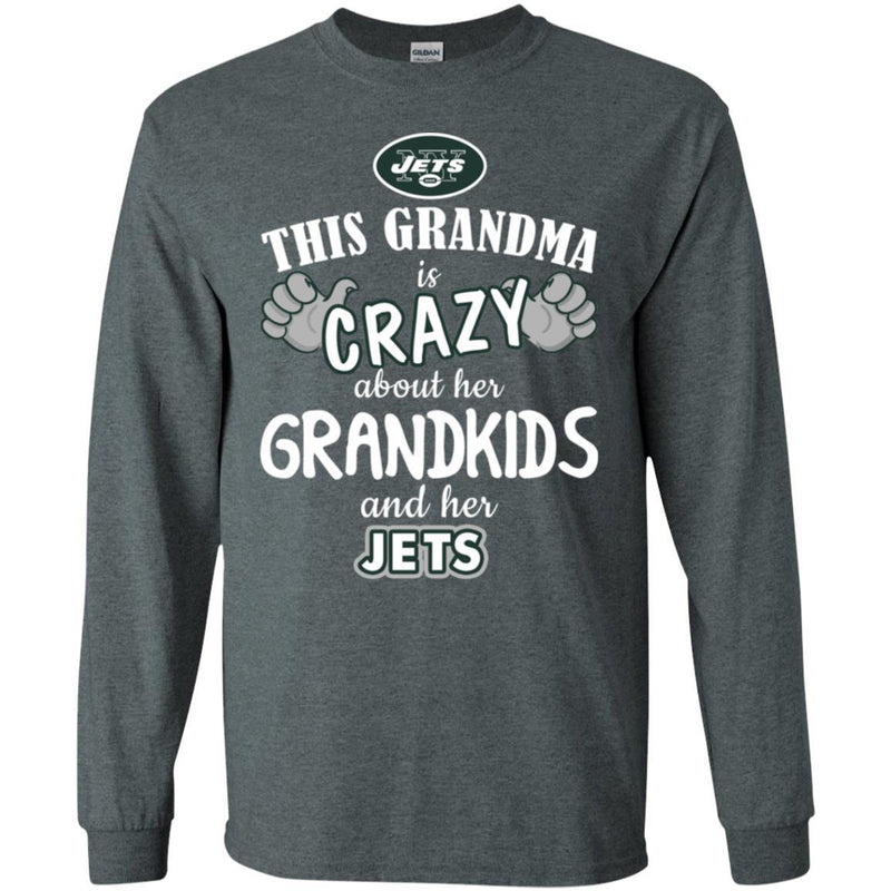 This Grandma Is Crazy About Her Grandkids And Her New York Jets T Shirt