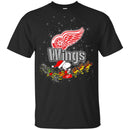 Snoopy Christmas Detroit Red Wings T Shirts