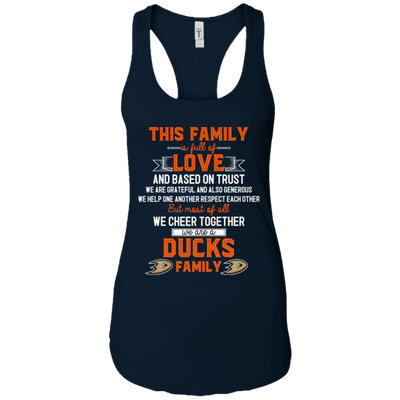 We Are An Anaheim Ducks Family T Shirt