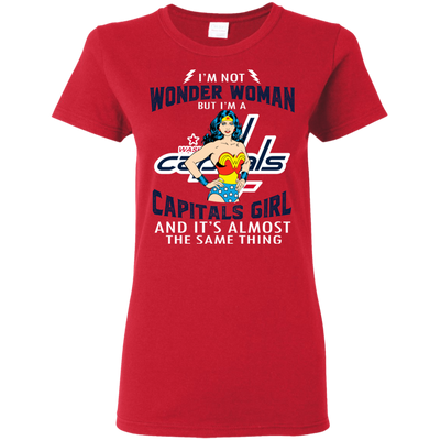 I'm Not Wonder Woman Washington Capitals T Shirts