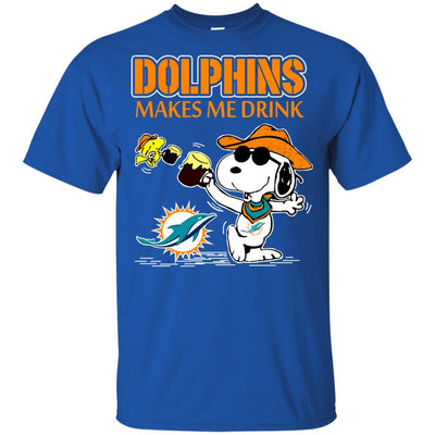 Miami Dolphins Make Me Drinks T-Shirt