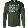 I Will Support Everywhere Philadelphia Eagles T Shirts