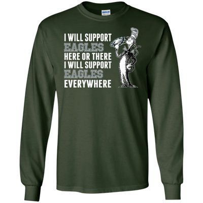 I Will Support Everywhere Philadelphia Eagles T Shirts