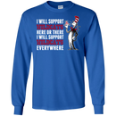 I Will Support Everywhere Arizona Wildcats T Shirts