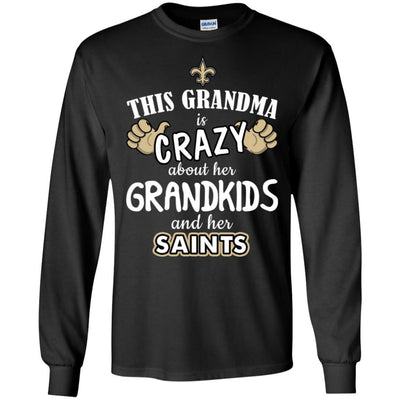 This Grandma Is Crazy About Her Grandkids And Her New Orleans Saints T Shirt