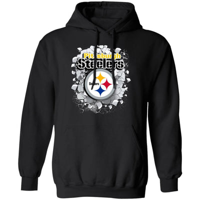 Colorful Earthquake Art Pittsburgh Steelers T Shirt